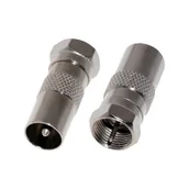 Inne akcesoria audio-wideo - Złącze Wtyk F - Wttyk Antenowy Lb0201 Libox - miniaturka - grafika 1