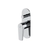 Baterie wannowe i prysznicowe - Cersanit Bateria wannowa Moduo podtynkowe chrom S951-338 S951-338 - miniaturka - grafika 1