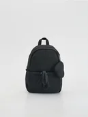 Plecaki - Reserved - Plecak z portfelem - czarny - miniaturka - grafika 1