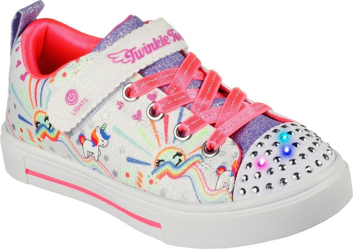 Skechers Skechers dziecięce buty świecące UNICORN SUNSHINE 314802L WMLT 35