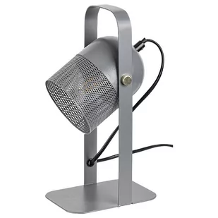 Rabalux Ronnie 5254 lampa stołowa lampka 1x25W E14 popielata - Lampy stojące - miniaturka - grafika 1