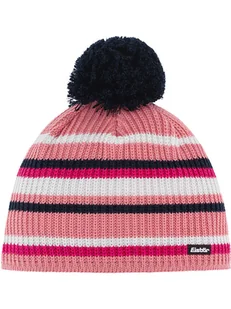 Eisbär Czapka "Clip" w kolorze różowo-białym - Czapki damskie - miniaturka - grafika 1