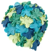 Pływanie - Aqua Speed Czepek pływacki, Bloom, niebiesko-zielony - miniaturka - grafika 1