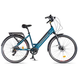 Rower elektryczny miejski dla dorosłych Urbanbiker Sidney Plus Zasięg 100km 28" - Rowery elektryczne - miniaturka - grafika 1