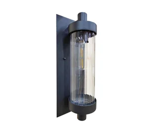Prezent 28213A - Kinkiet zewnętrzny VERTICA 1xE27/35W/230V IP54 czarny - Lampy ogrodowe - miniaturka - grafika 1