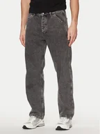 Spodnie męskie - Jack&Jones Jeansy Eddie 12269505 Szary Loose Fit - miniaturka - grafika 1