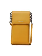 Etui i futerały do telefonów - Calvin Klein Kieszeń na telefon komórkowy 10,5 cm monarch gold - miniaturka - grafika 1