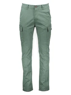 Napapijri Bojówki w kolorze zielonym - Spodnie męskie - miniaturka - grafika 1