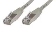 Patchcordy - MicroConnect Patchcord STP CAT6 LSZH 0.5m szary STP6005 - miniaturka - grafika 1