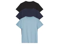 Koszulki dla chłopców - esmara® Komplet 3 t-shirtów chłopięcych (czarny/granatowy/jasnoniebieski, 134/140) - miniaturka - grafika 1