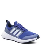 Buty dla dziewczynek - adidas Buty Fortarun 2.0 Cloudfoam Sport Running Lace Shoes HP5439 Niebieski - miniaturka - grafika 1