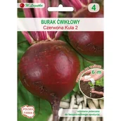 Nasiona i cebule - Nasiona na taśmie - burak ćwikłowy Czerwona Kula 2 okrągły W.Legutko - miniaturka - grafika 1