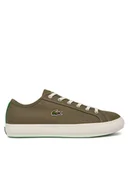 Trampki męskie - Lacoste Tenisówki 7-49CMA0033 Khaki - miniaturka - grafika 1
