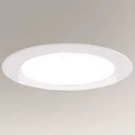 Lampy sufitowe - Shilo łazienkowa oprawa sufitowa LED Tottori IL 10W 1000lm 3000K biała wpuszczana IP44 7726 - miniaturka - grafika 1