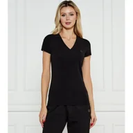 Koszulki i topy damskie - Armani Exchange T-shirt Slim Fit - miniaturka - grafika 1