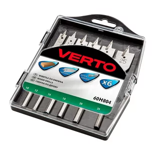 VERTO Zestaw wierteł 60H804 - Wiertła - miniaturka - grafika 2