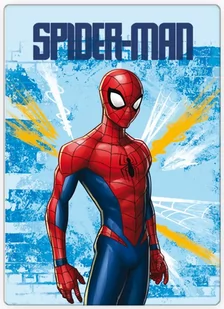 Koc polarowy Marvel Spiderman 4237 100x140cm - Koce i narzuty dla dzieci - miniaturka - grafika 1