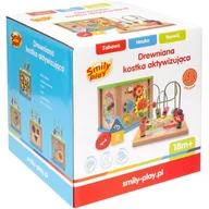 Sortery dla dzieci - Drewniana Kostka Aktywizująca 5W1 - miniaturka - grafika 1
