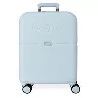 Walizki - Pepe Jeans Accent Walizka kabinowa Niebieski 40x55x20 cms Twarde mocowanie ABS Wbudowany 37L 3,22 kg 4 koła Bagaż ręczny, niebieski, Maleta, Walizka kabinowa - miniaturka - grafika 1