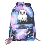 Plecaki - Harry Potter Cartoon School Backpack - Modny, pojemny plecak dla nastolatków dla chłopców i dziewcząt; Idealny do podróży, studentów; Casual Mochil... - miniaturka - grafika 1
