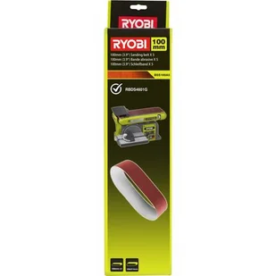 RYOBI Taśma szlifierska BSS100A5 5szt.) - Materiały ścierne - miniaturka - grafika 1