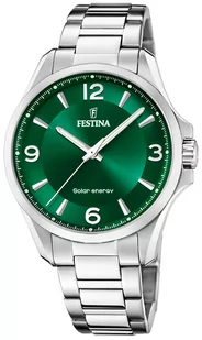 Zegarek Zegarek Festina F20656-3 Solar Energy - Zegarki męskie - miniaturka - grafika 1