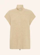 Swetry damskie - Ichi Kardigan Ihducie beige - miniaturka - grafika 1