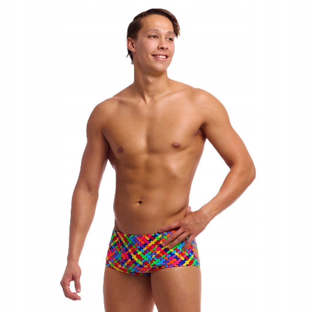 Kąpielówki Męskie Spodenki Do Pływania Funky Trunks Bread Basket Rozmiar D4