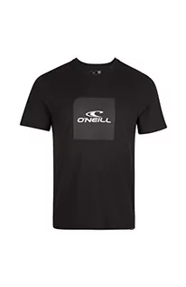 Koszulki męskie - O'Neill Męski T-shirt z krótkimi rękawami, podkoszulek (opakowanie 9 sztuk), 19010 czarny, M-L - grafika 1