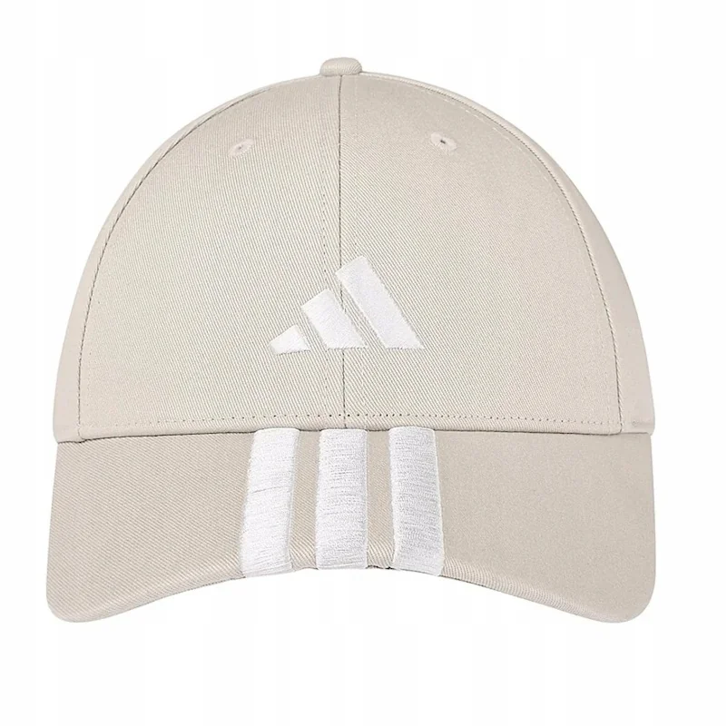 CZAPKA Z DASZKIEM ADIDAS JW6036 OSFM beżowa bejsbolówka bawełniana