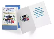 Kartki okolicznościowe i zaproszenia - marka niezdefiniowana Karnet B6 PR-423 Podziękowania dla Nauczyciela - Kukartka - miniaturka - grafika 1