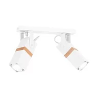 Lampy sufitowe - Milagro Vidar lampa sufitowa (spot) 2-punktowa biała MLP5406 MLP5406 - miniaturka - grafika 1