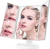 Lusterka do makijażu - Lusterko kosmetyczne Verk LUSTERKO KOSMETYCZNE PODŚWIETLANE LED DO MAKIJAŻU - miniaturka - grafika 1