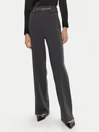 Spodnie damskie - Rinascimento Spodnie materiałowe CFC0120004003 Szary Regular Fit - miniaturka - grafika 1
