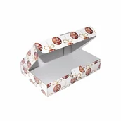 Pudełka i szkatułki - Pudełko Fasonowe Świąteczne W Bombki 240X160X45mm - miniaturka - grafika 1