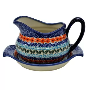 Ceramiczna sosjerka Ceramika Bolesławiec - Inne naczynia kuchenne - miniaturka - grafika 1