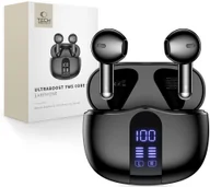 Słuchawki - TECH-PROTECT ULTRABOOST TWS CORE G2 BALCK - miniaturka - grafika 1