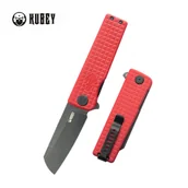 Noże - Nóż składany Kubey Sailor Red G10, Blackwashed 14C28N by Sekira Sochi (KU317K) - miniaturka - grafika 1