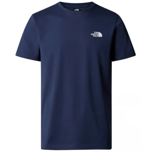 Koszulka męska The North Face M S/S Simple Dome Tee Rozmiar: L / Kolor: ciemnoniebieski - Koszulki sportowe męskie - miniaturka - grafika 1