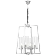 Lampy sufitowe - NOWOCZESNA LAMPA WISZĄCA CHROMOWANA FEDI W4 - miniaturka - grafika 1