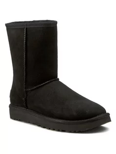 Śniegowce damskie - Ugg Buty W Classic Short II 1016223 Czarny - grafika 1