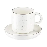 Filiżanki - Filiżanka porcelanowa 320 ml POLVERE VILLA ITALIA - miniaturka - grafika 1