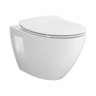 Miski WC - CERSANIT S701-724 Miska 53cm Moduo Plus Oval z deską slim - miniaturka - grafika 1