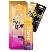 Balsamy i kremy do opalania - Soleo So Glam 3x15ml Przyspieszacz Opalania + Gratisy - miniaturka - grafika 1