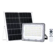 Lampy ogrodowe - Inspire Naświetlacz solarny Bevo 60 srebrny IP65 LED - miniaturka - grafika 1
