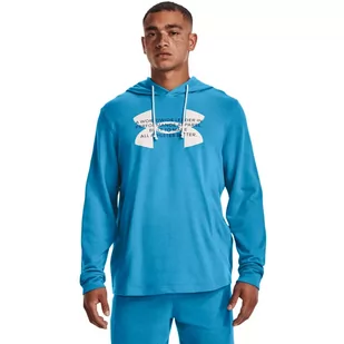 Bluza męska Under Armour Rival Terry Logo Hoodie - Bluzy sportowe męskie - miniaturka - grafika 1