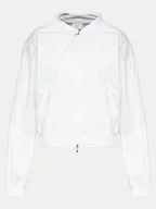 Bluzy damskie - Deha Bluza D02740 Biały Regular Fit - miniaturka - grafika 1