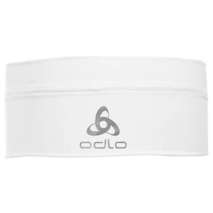 Opaska na głowę do biegania dla dorosłych Odlo Headband Ceramicool - Czapki i chusty sportowe damskie - miniaturka - grafika 1