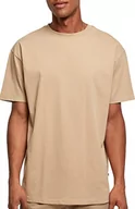 Koszulki męskie - Urban Classics Męski T-shirt z bawełny organicznej dla mężczyzn, dostępny w wielu kolorach, rozmiary S - 5XL, beżowy (Unionbei), L - miniaturka - grafika 1