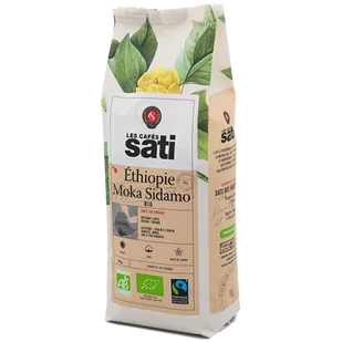 Sati Sati Ethiopie Moka Sidamo BIO 500g kawa ziarnista SATI.ET.M.SID.BI.500 - Kawa - miniaturka - grafika 1